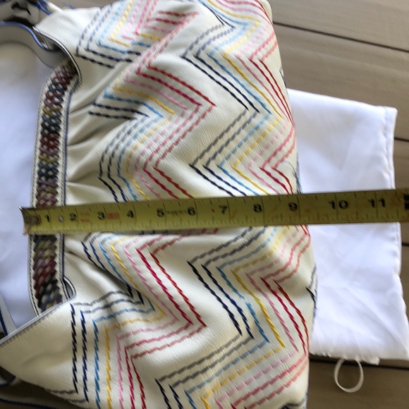 Fendi doctors borsa bag multi color stitching - Picture 15 of 16